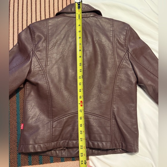 Levi's Brown Leather Jacket - Picture 5 of 8